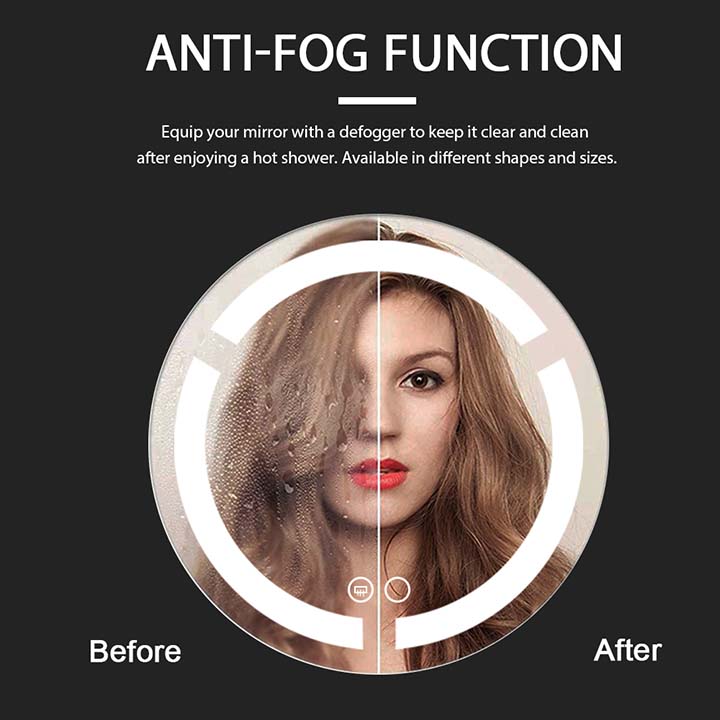 Anti-fog function