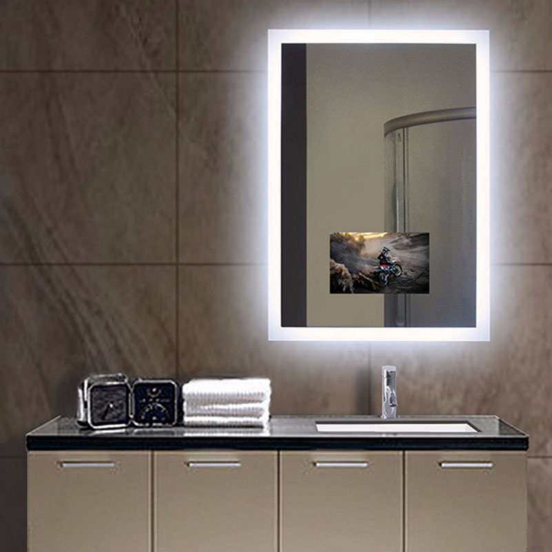 illuminated TV Mirror