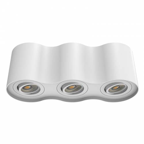Surface Mounted Round Shape LED Downlight With 3 lamps