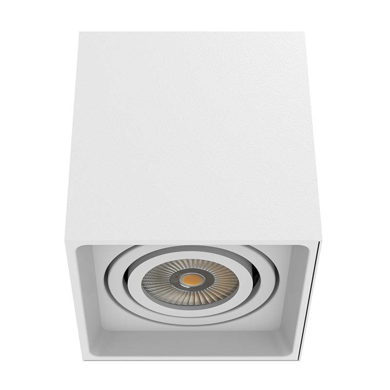 Surface Mounted Square Shape LED Downlight With 1 Lamps