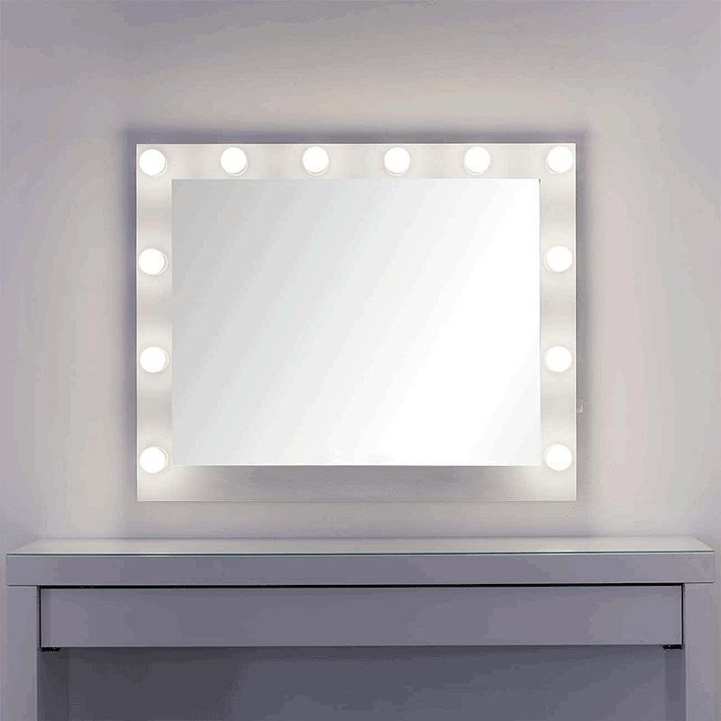 hollywood mirror with stand
