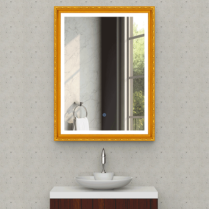 The LED Mirror for the Master Bath
