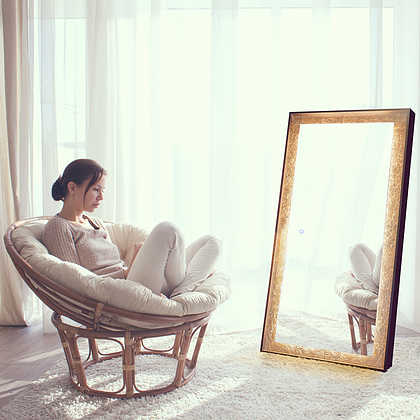 The LED Mirror for the Bedroom