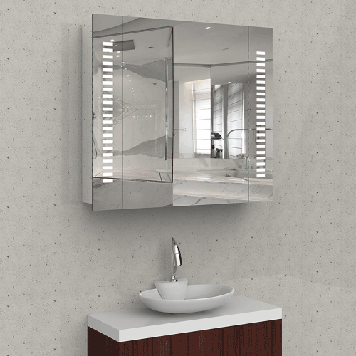 Led Bathroom Mirror Cabinet