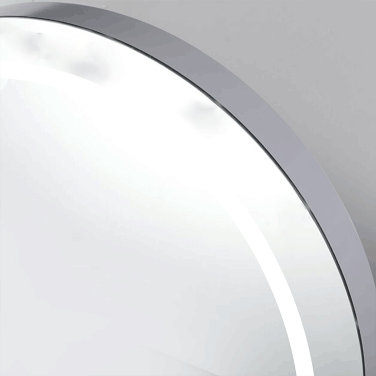 Magnifier make up mirror light