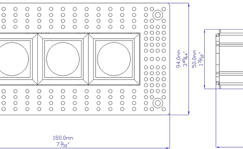 Residential Pressable Miniature LED Multiple Recessed Downlight with 3 Heads - Image 4
