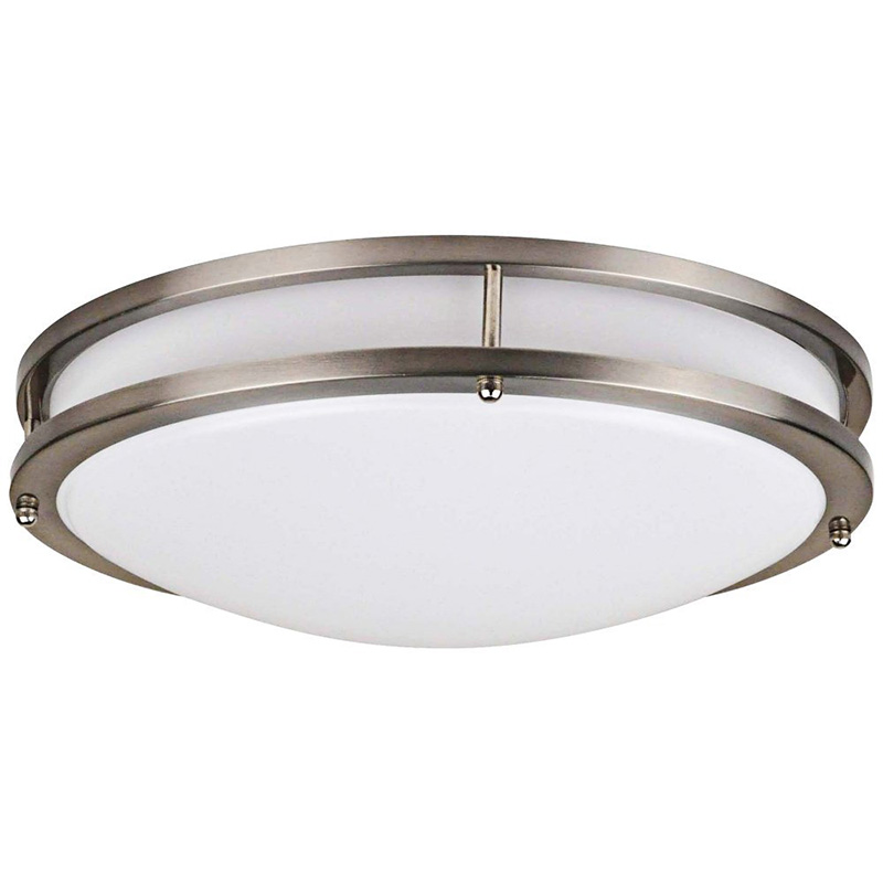 Double ring ceiling light