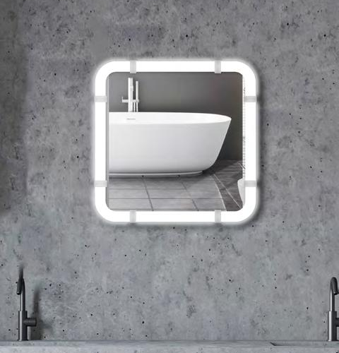 Ultral Thin Backlit Bathroom Mirror Bluetooth Smart Mirror Light Ideas