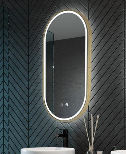 Oval Mirror light