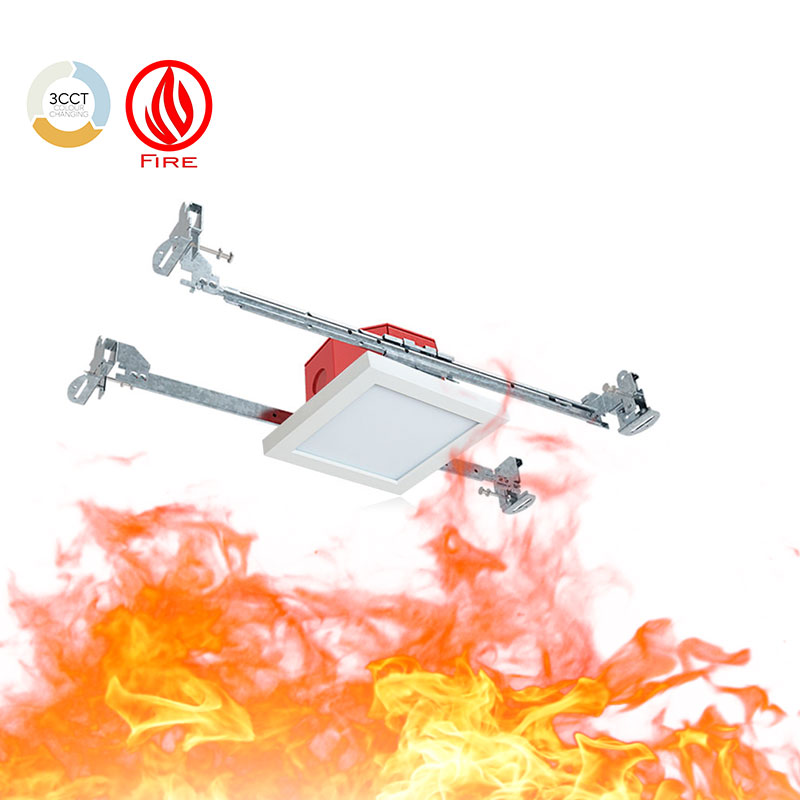 Fire rated light fittings