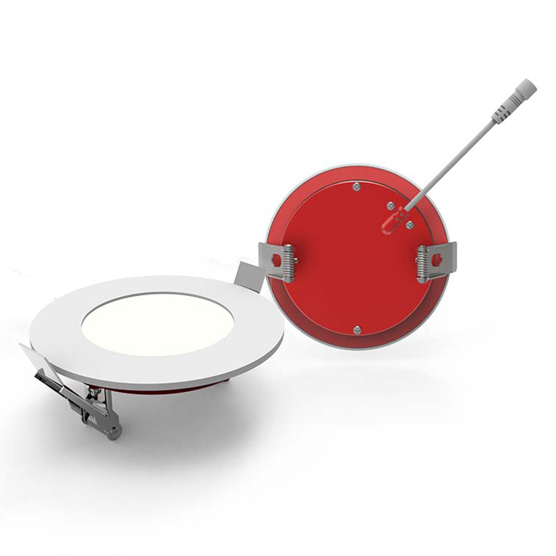 4" Round Fire Rated Ultra Slim Recessed LED 5CCT 12W