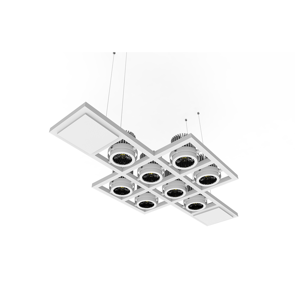 Morph Series-Pendant lamp(Eight-downlight)