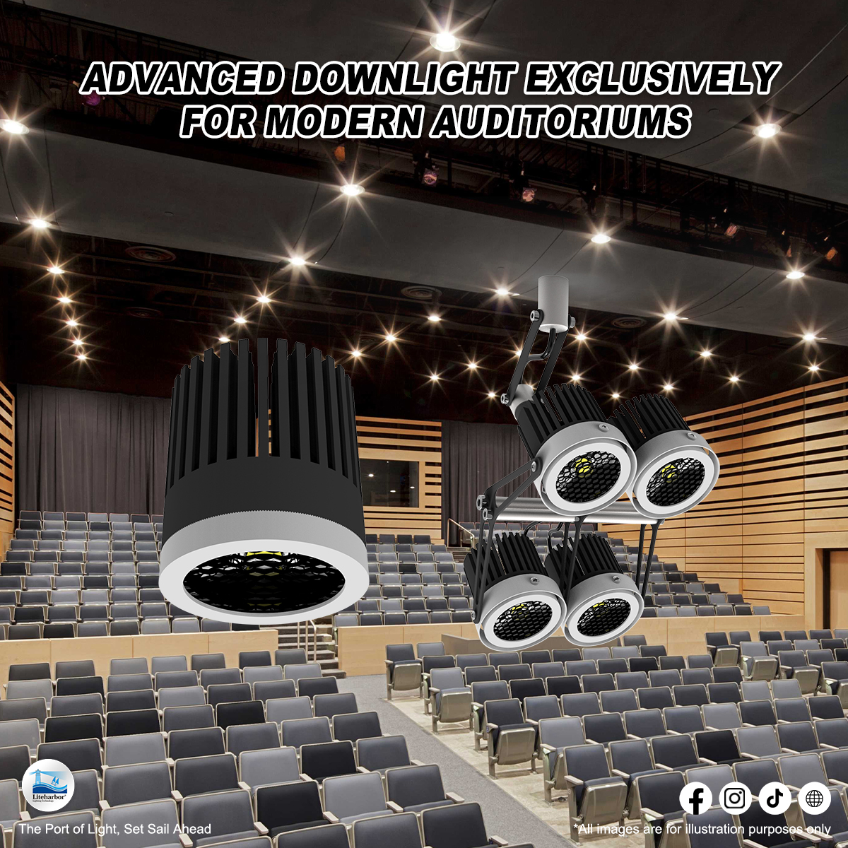 Liteharbor Lighting Launches Downlight : Where Performance Meets Aesthetics