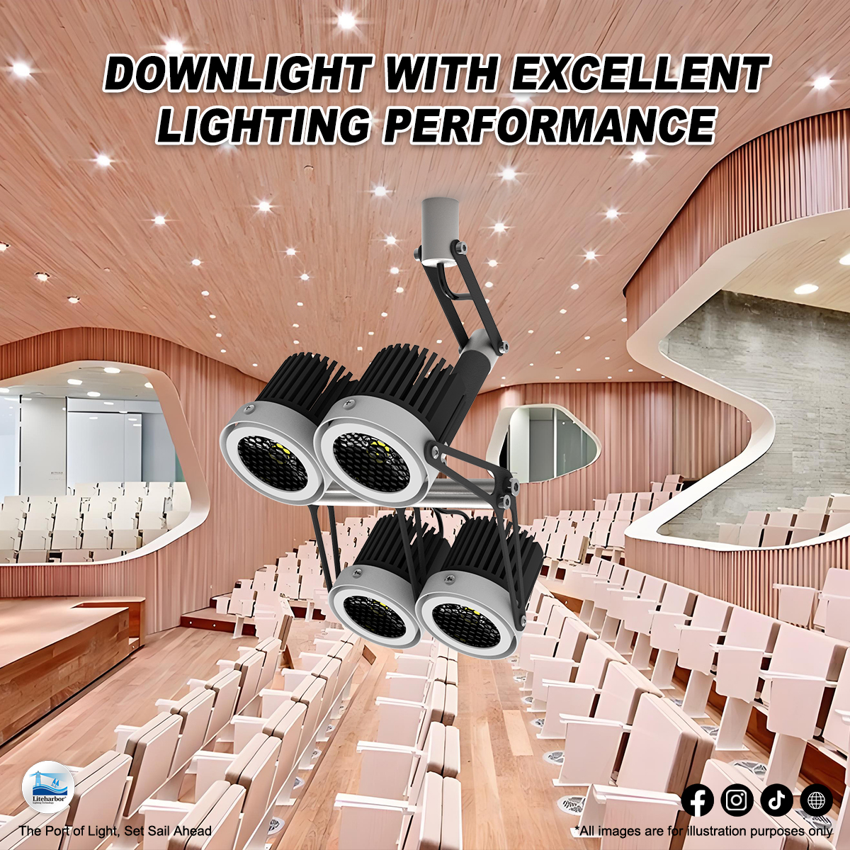 Factory-Direct Downlights by Liteharbor Lighting: Illuminate with Excellence