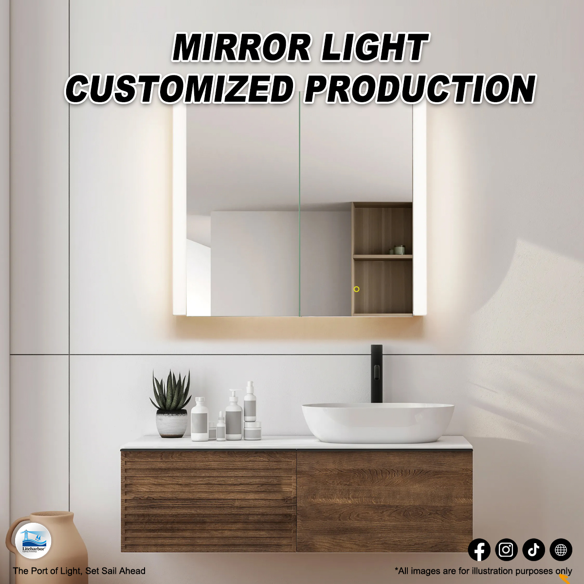 Mirror Light-Minimalist Elegance And Maximum Function