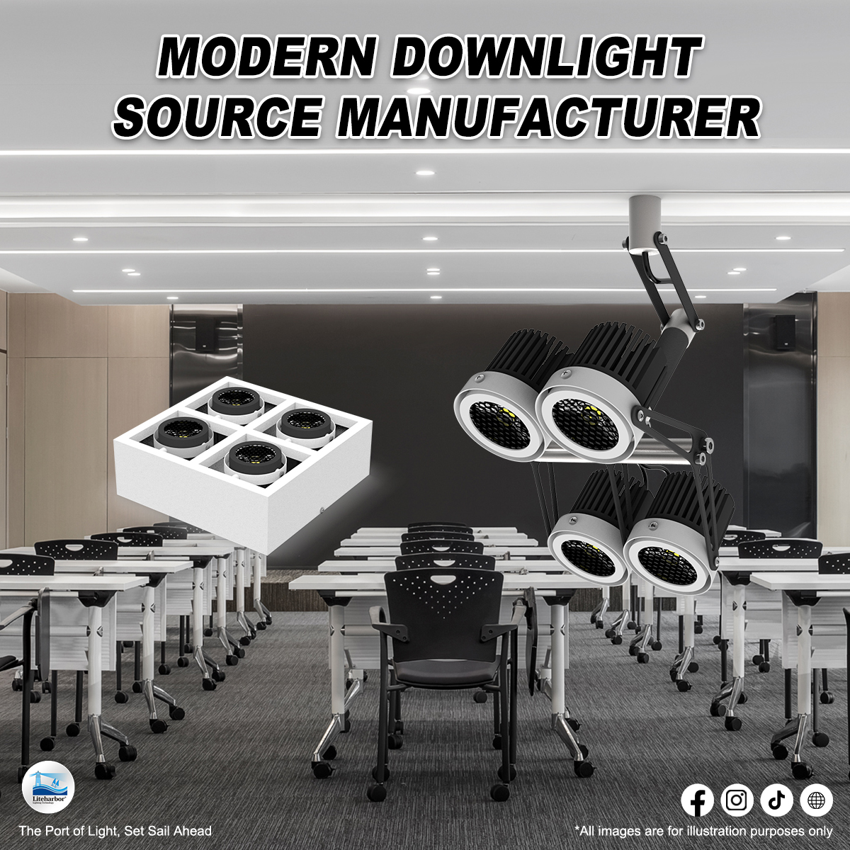 High – Performance Downlight: A Product of Excellence