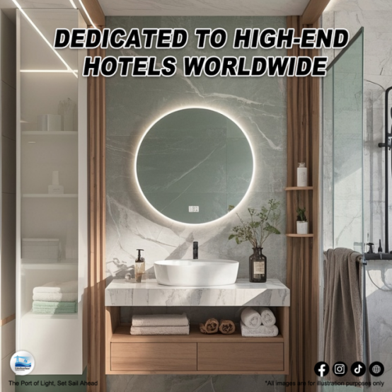 Smart Mirror Lighting for Smart Homes