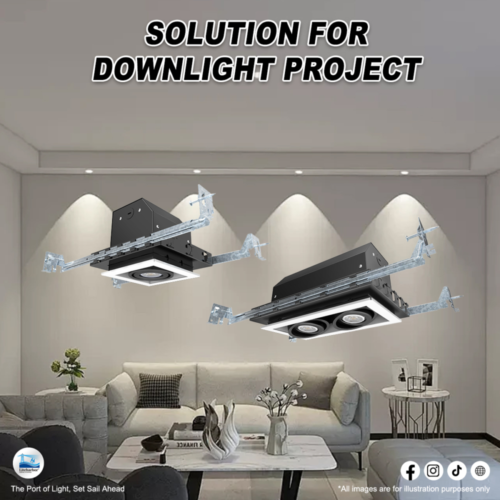 Commercial-Grade Downlights: Engineered for Projects