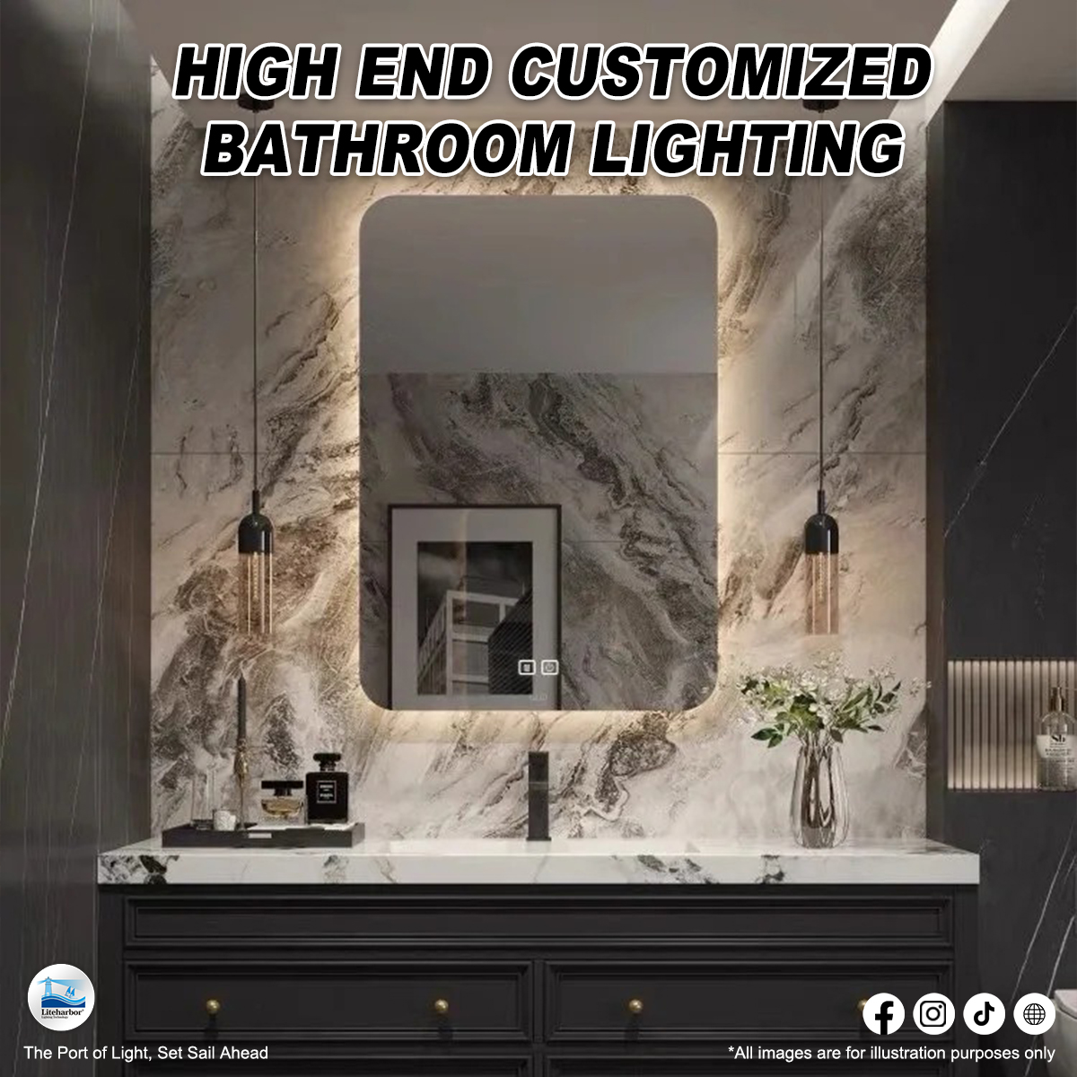 Unprecedented brilliance: The mirror light that makes you shine