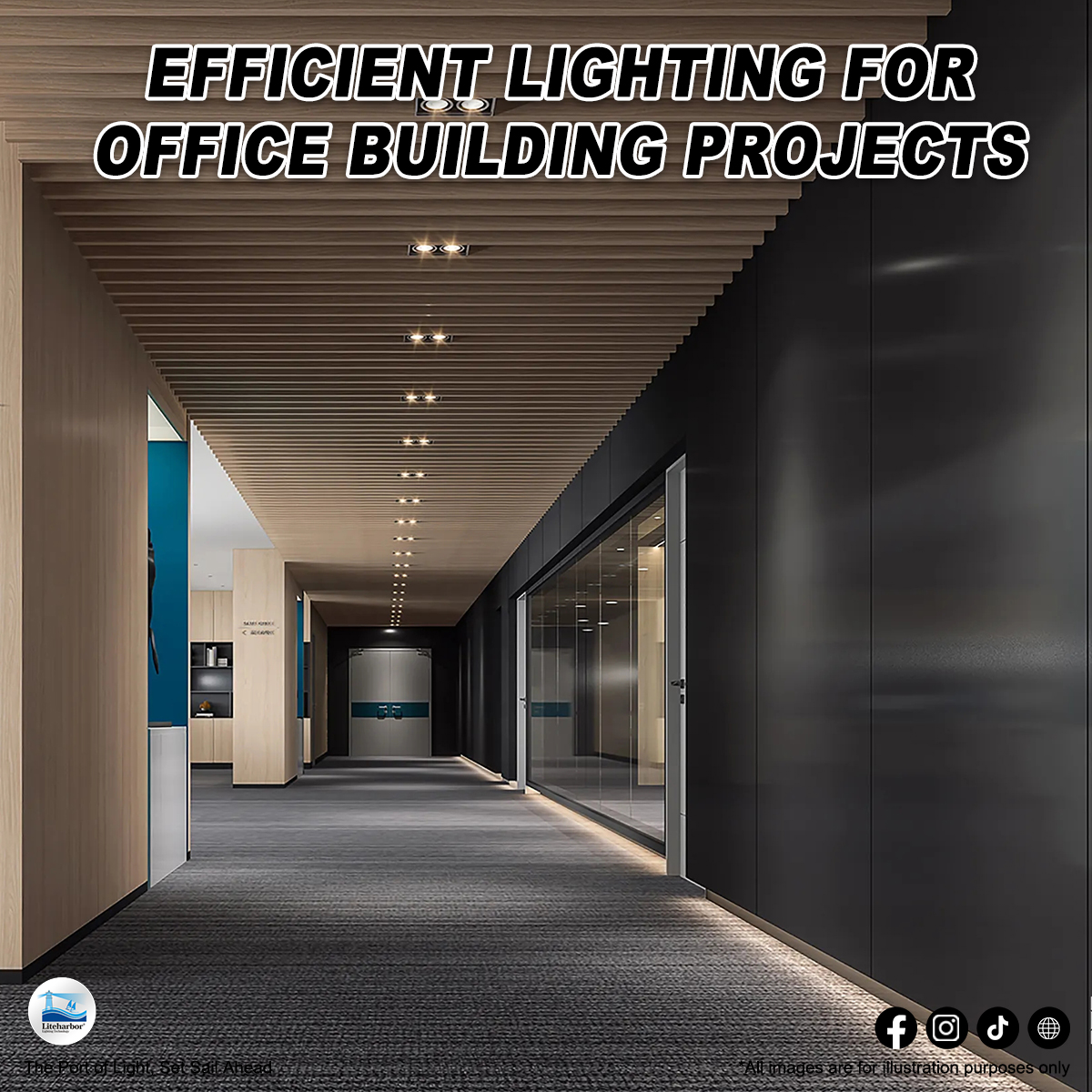Transform Office Spaces: Efficient Lighting for Building Projects