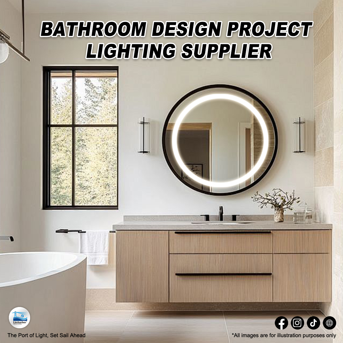 Customized mirror lamp service – Interpreting Personalized Spaces