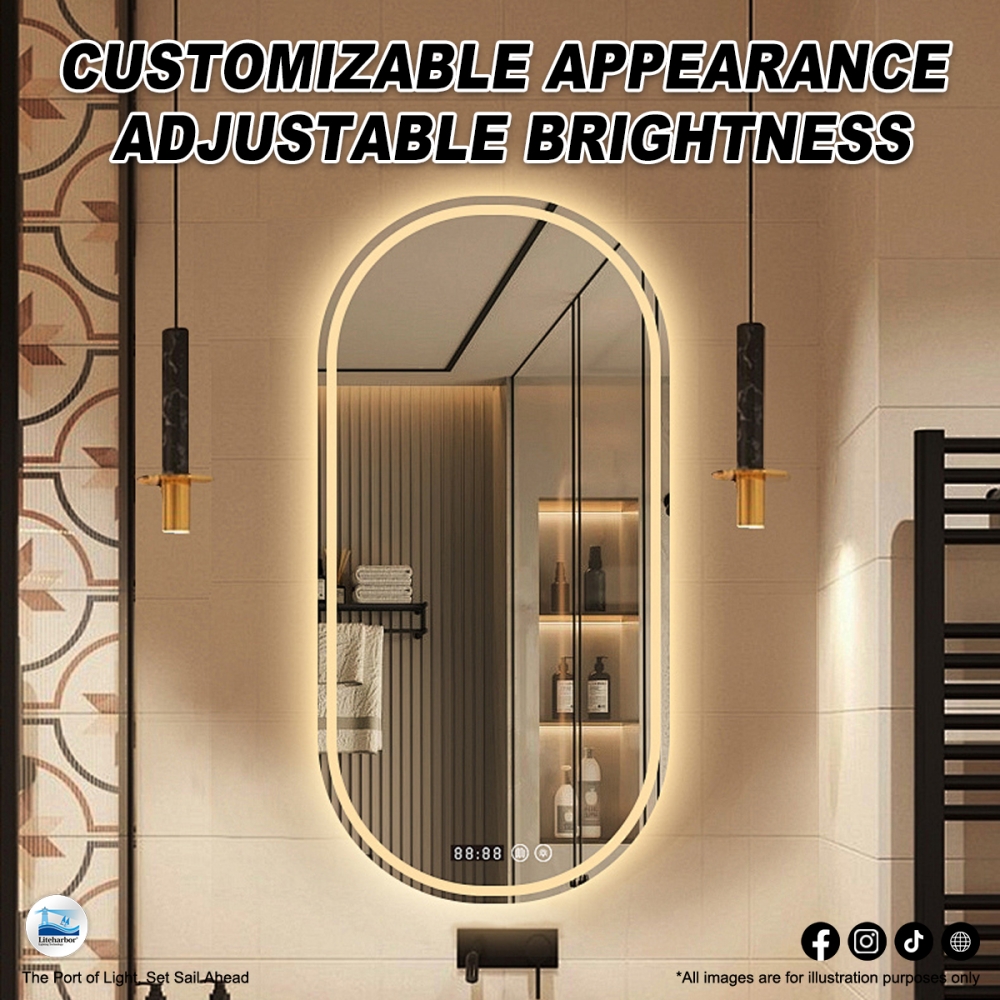 Where light and mirror become one gentle dialogue