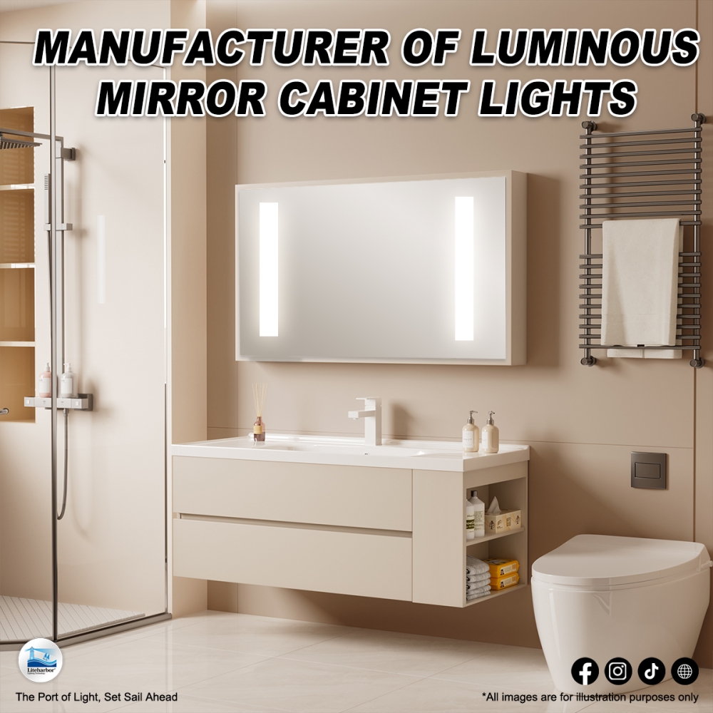 The mirror doesn’t speak, but the light does on its behalf